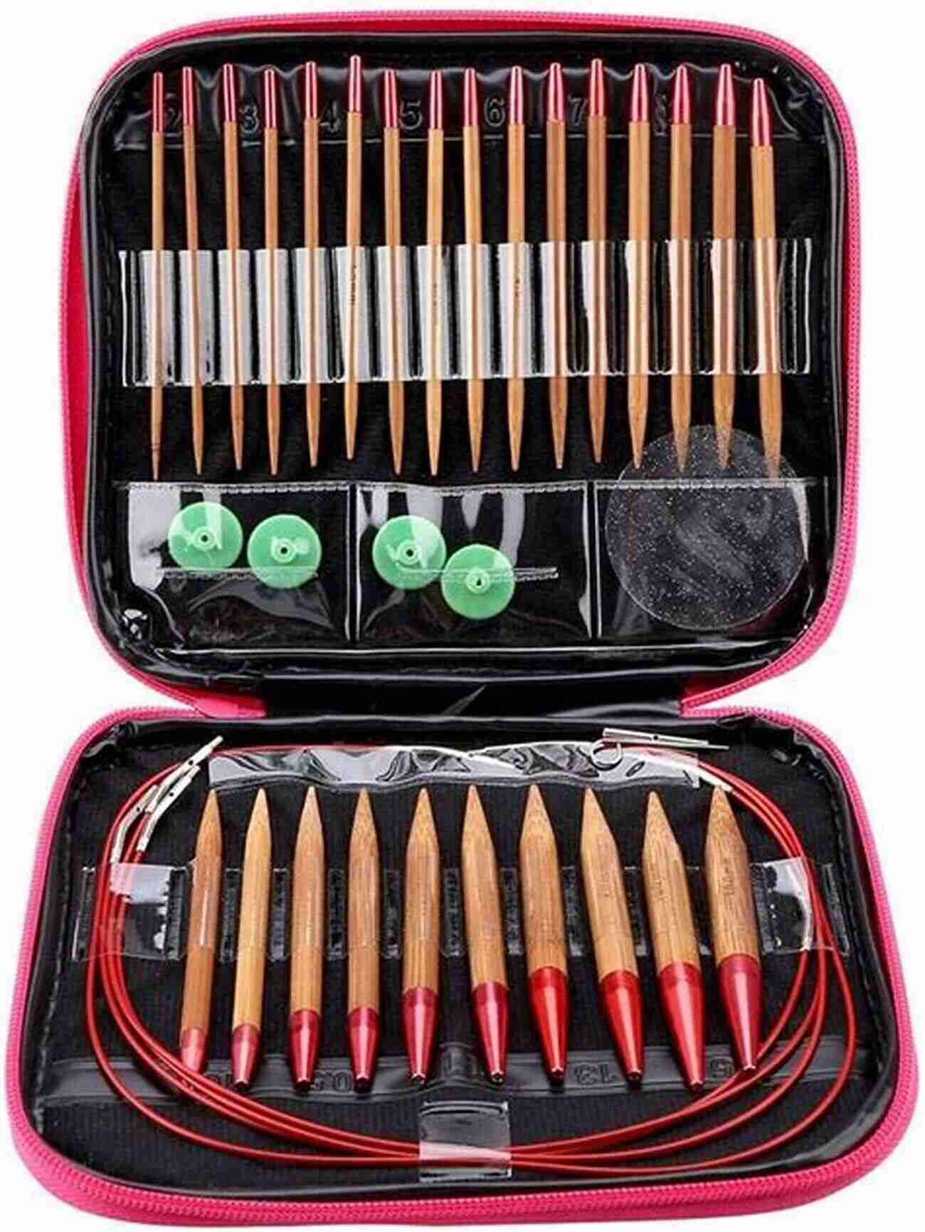 A Set Of Knitting Needles In Various Sizes You Will Be Able To Knit By The End Of This