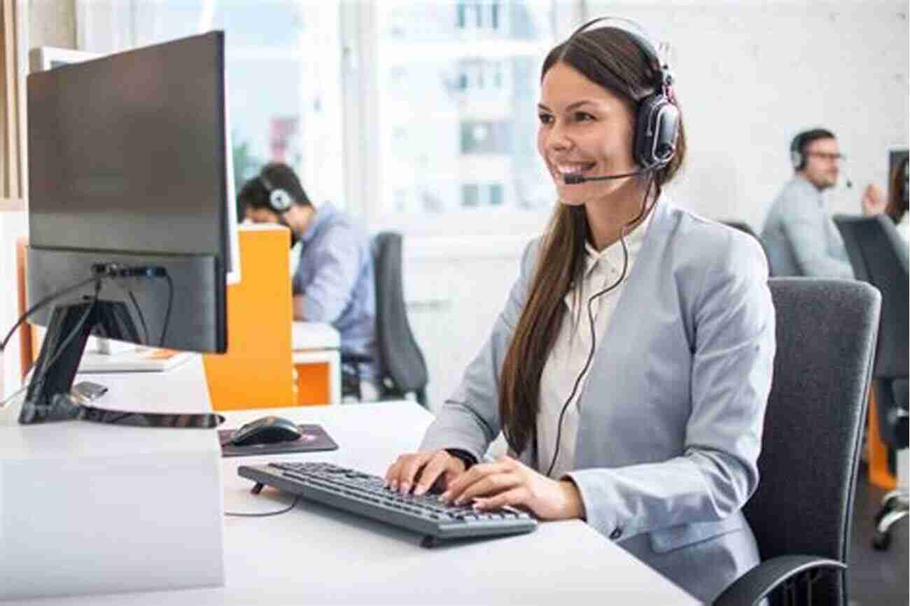 A Call Centre Agent Wearing A Headset While Interacting With A Customer Working In A Call Centre : And The People We Speak With