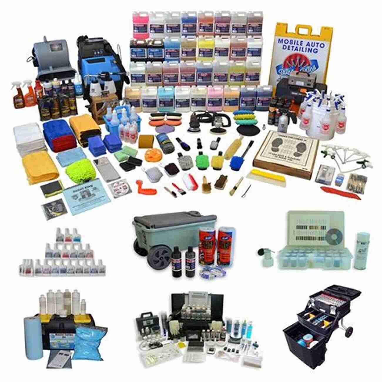 A Collection Of Car Detailing Tools And Supplies D I Y Detail It Yourself: The Car Enthusiast S Guide To A Fantastic Looking Car