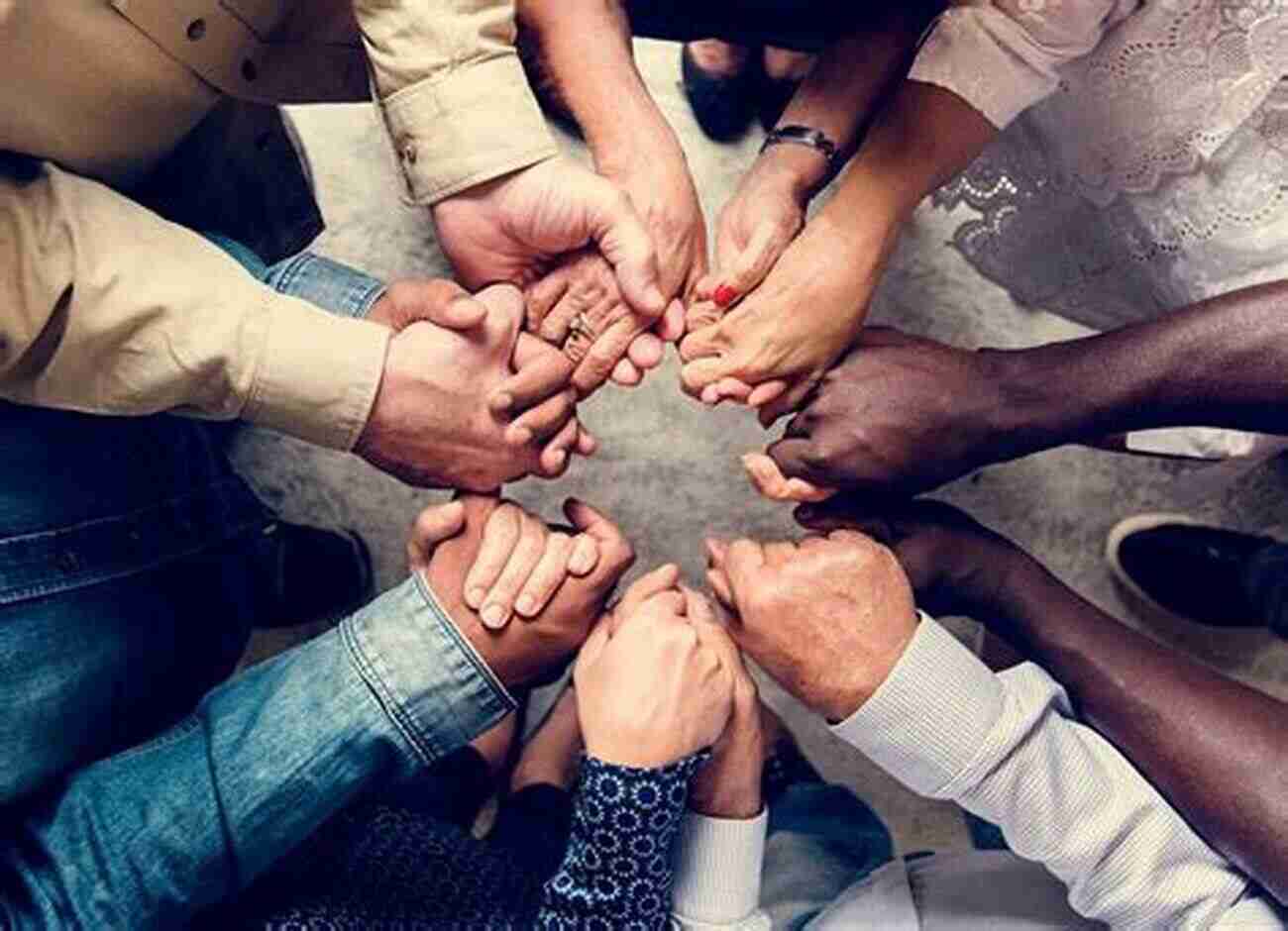 A Diverse Group Of People Holding Hands, Symbolizing Unity The Crowd Sounds Happy: A Story Of Love Madness And Baseball