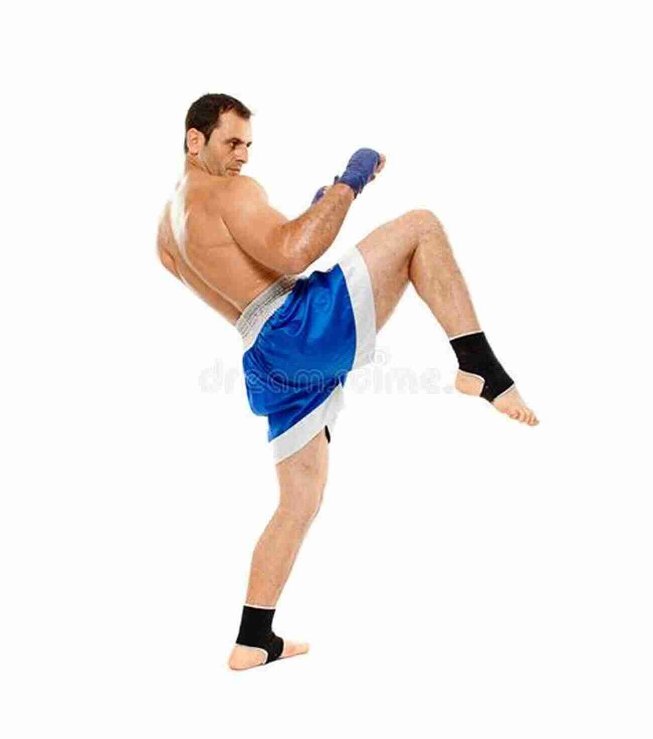 A Fighter Executing A Powerful Kick During MMA Training MMA: Beginning MMA: The Ultimate Guide To MMA Training (Martial Arts MMA Mixed Martial Arts Grappling Brazilian Jiu Jitsu)