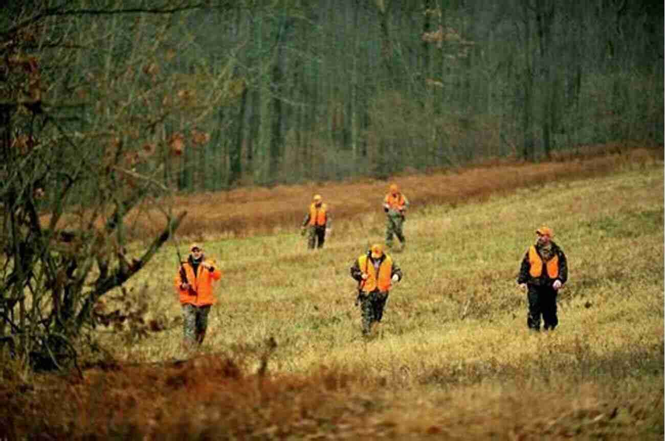 A Group Of Hunters In A Forest During Deer Hunting Season Deer Hunting Books: Preview 45 Deer Hunting Here