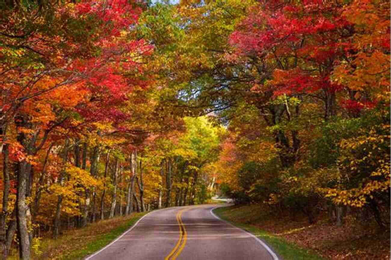 A Long And Winding Road Through The Scenic Shenandoah Valley. Touring The Shenandoah Valley Backroads