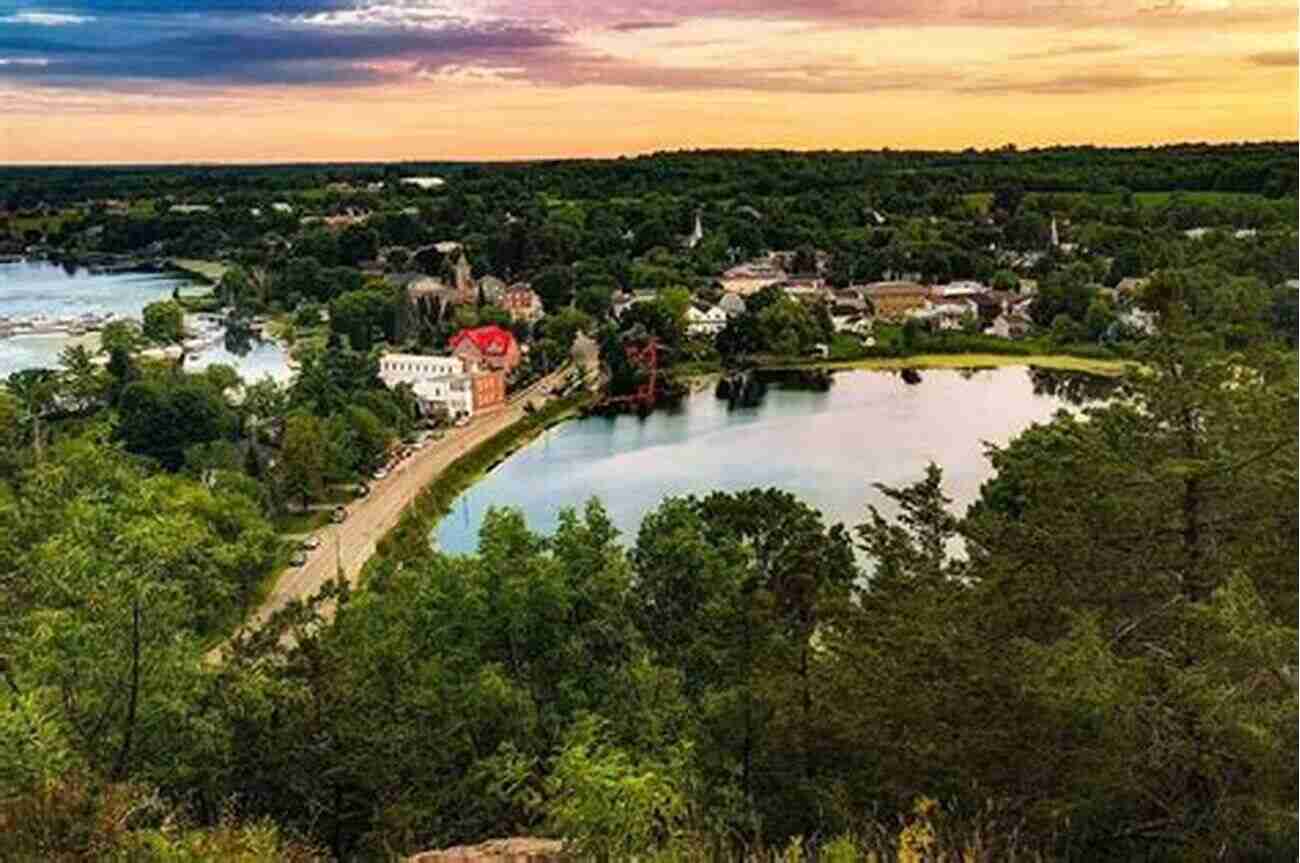 A Stunning View Of Foley Mountain Conservation Area Westport Ontario And Area In Colour Photos: Saving Our History One Photo At A Time