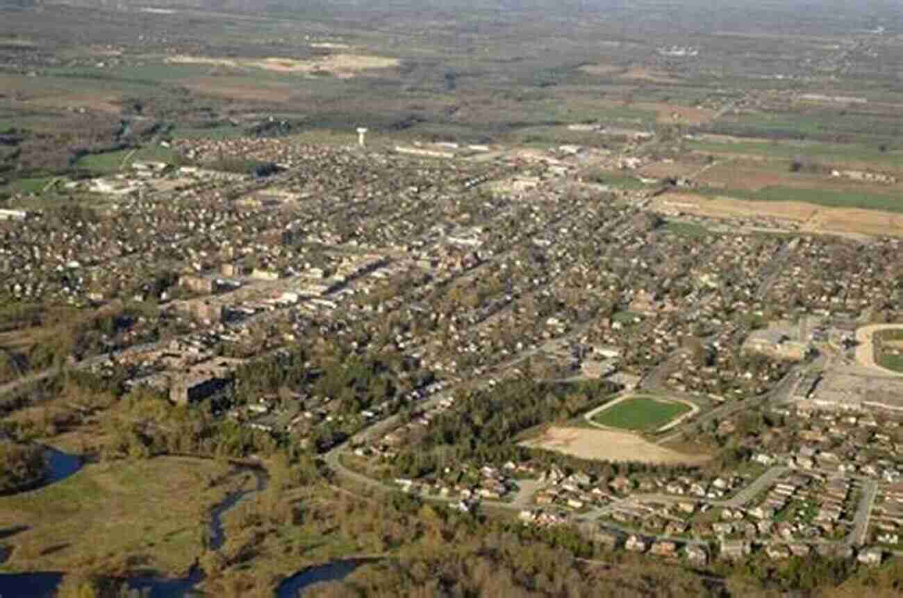 Aerial View Of Hanover Ontario's Stunning Fall Foliage Hanover Ontario In Colour Photos: Saving Our History One Photo At A Time (Cruising Ontario 57)