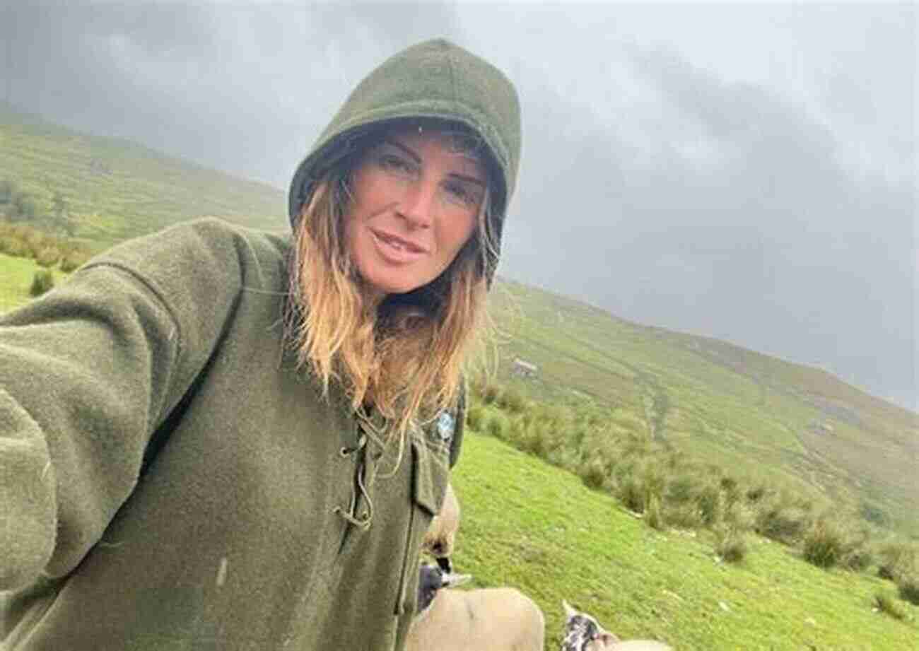 Amanda Owen Tending To Her Flock In The Yorkshire Dales The Yorkshire Shepherdess Amanda Owen