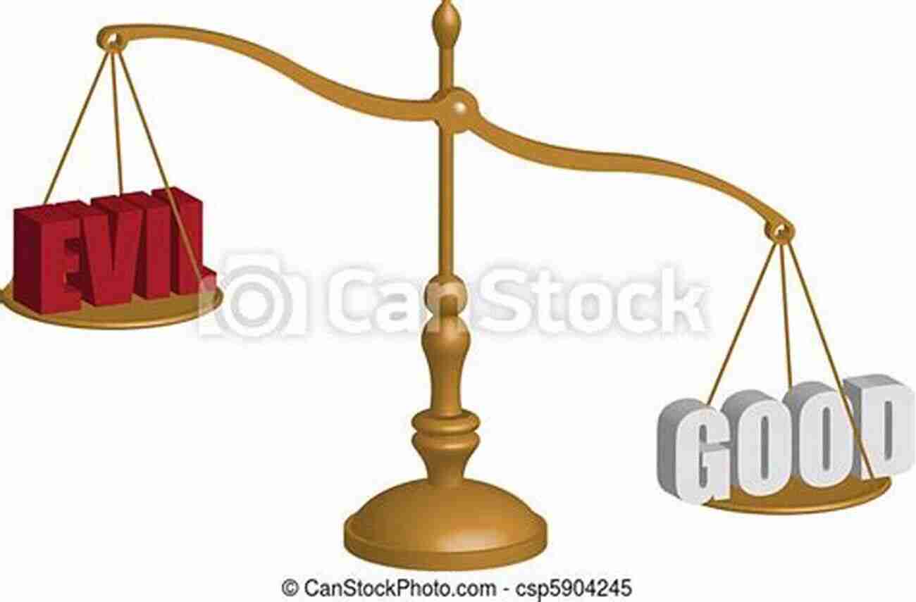 An Illustration Depicting A Scale Balancing Good And Evil, Representing The Moral Dilemmas Faced In Philosophy Animal Rights Human Wrongs: An To Moral Philosophy