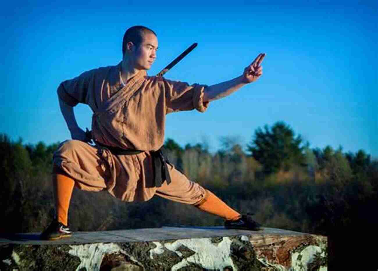 Beginner Kung Fu Practitioner In Action Kung Fu Guide For Beginners: Becoming A Kung Fu Martial Art Expert