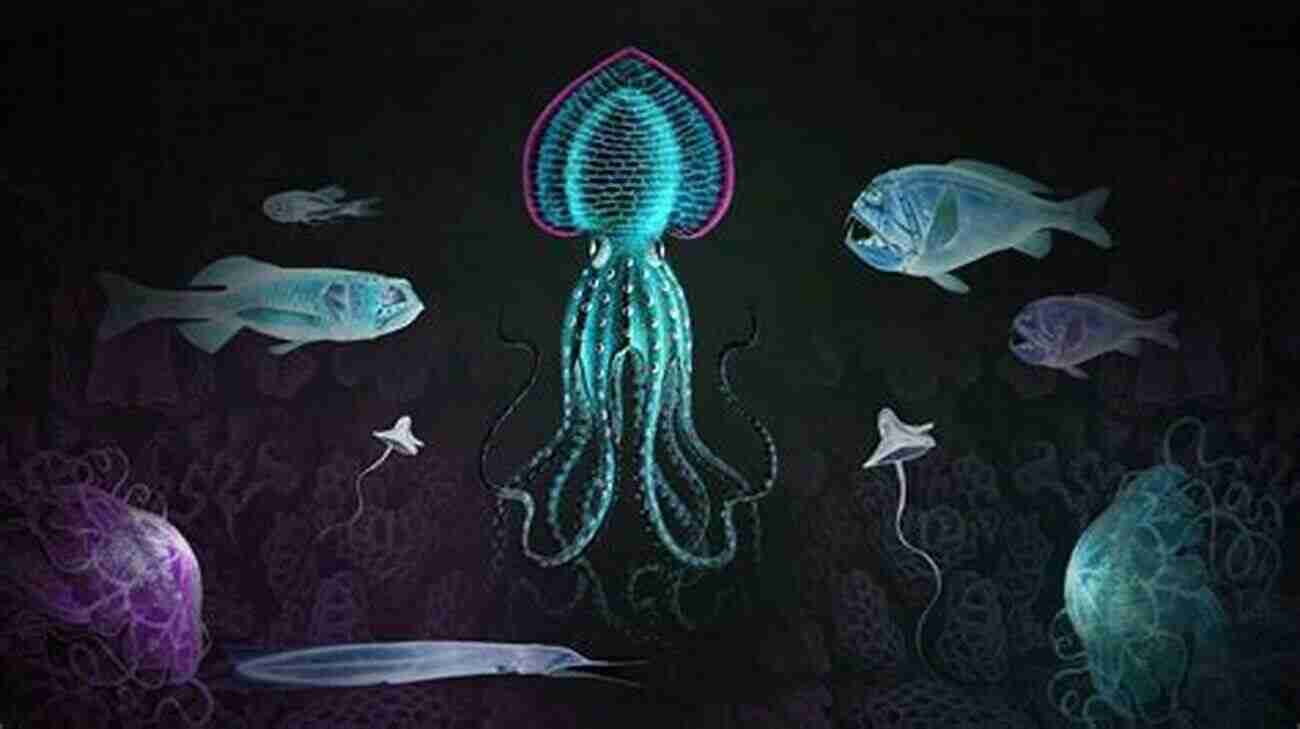 Bioluminescent Creature Illuminating The Dark Ocean Wheelie Big Adventure: With Floyd Fish