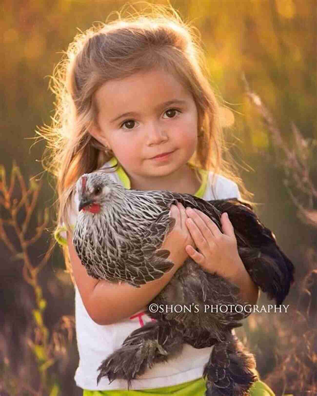 Child Holding A Chicken More Fluffybutt Love: The Healing Power Of Chickens 2