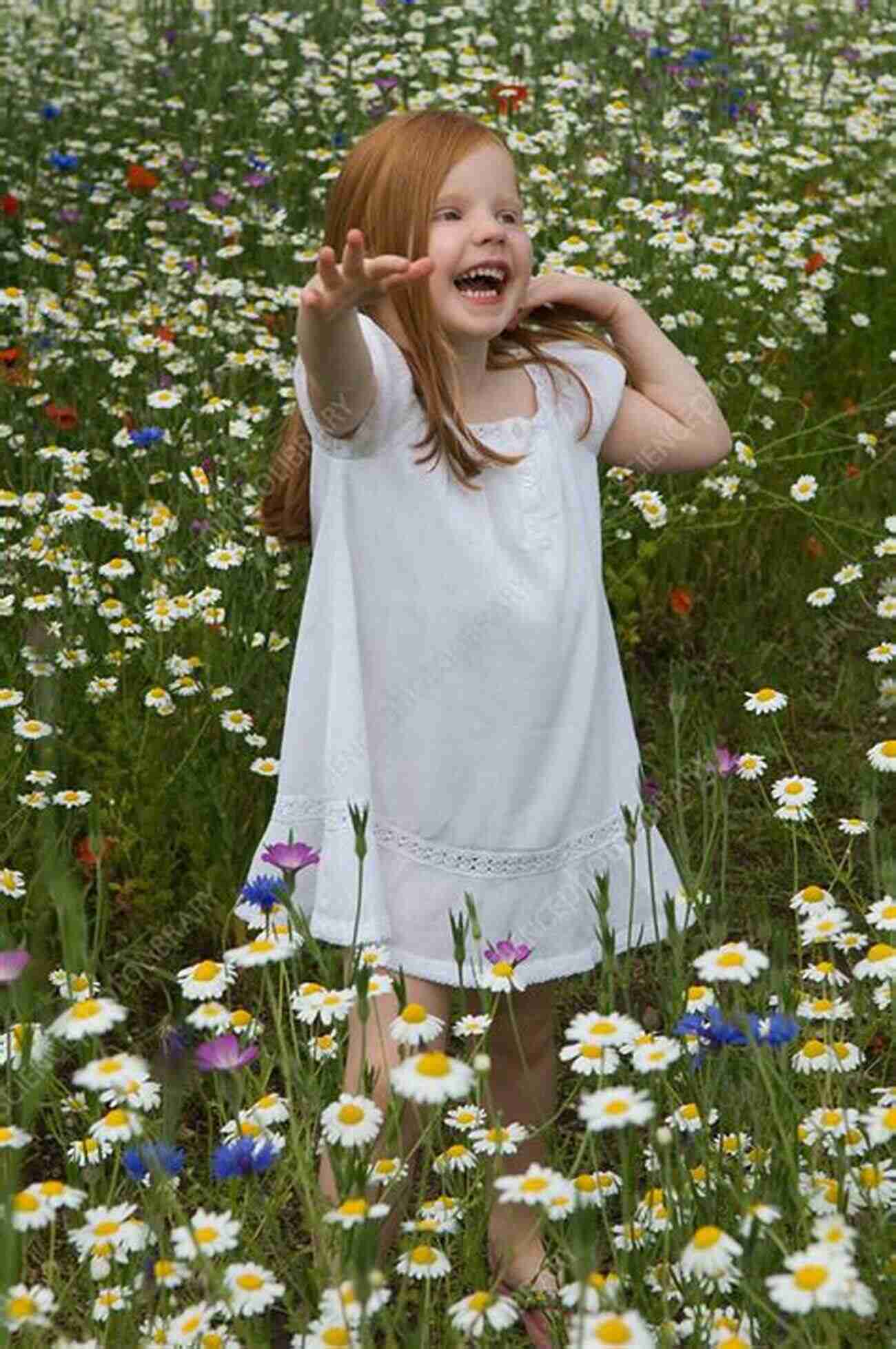 Children Playing And Laughing In A Field Of Flowers Cautionary Tales From The Pavilion: A Short Collection Of Verse