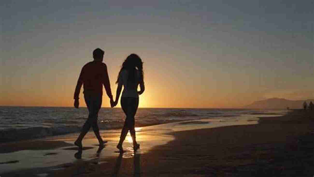 Couple Walking Hand In Hand On A Picturesque Beach During Sunset Just A Summer Romance Ann M Martin