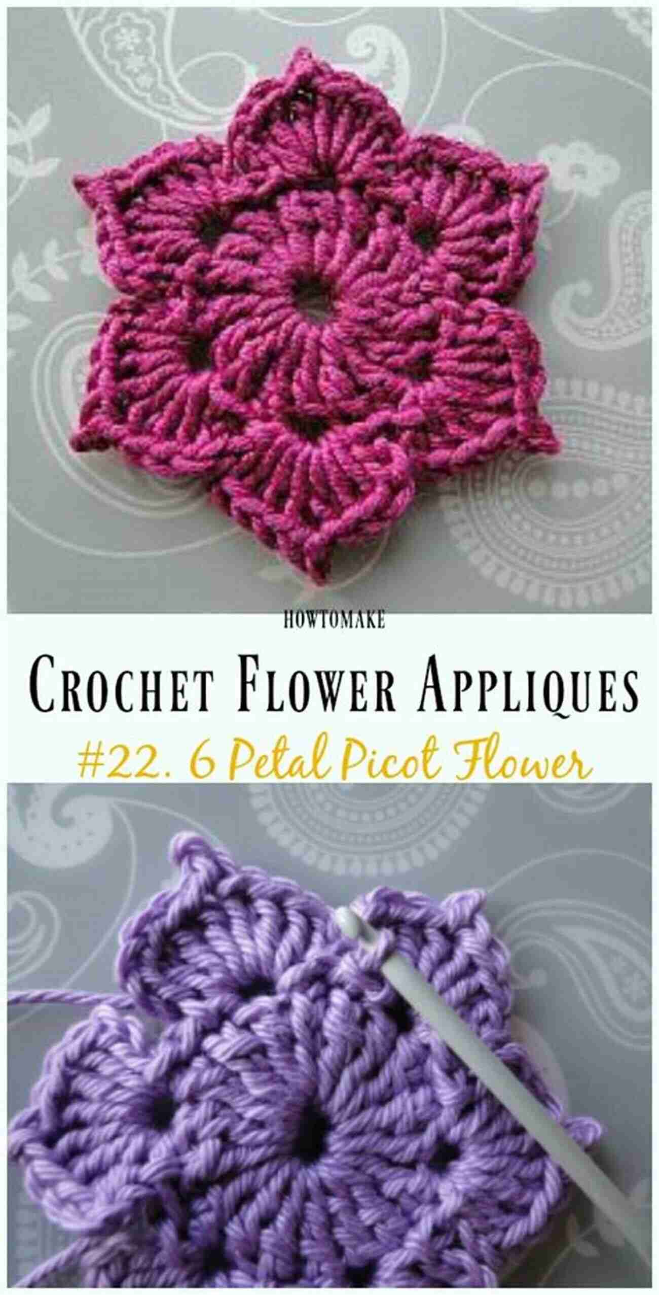 Crocheted Flower Appliques On A Jacket Crochet Hacking: Repair And Refashion Clothes With Crochet