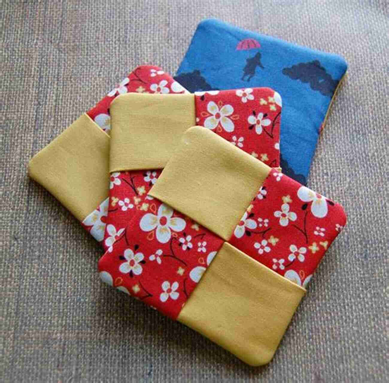 DIY Fabric Coasters Fat Quarter: Bags Purses: 25 Projects To Make From Short Lengths Of Fabric