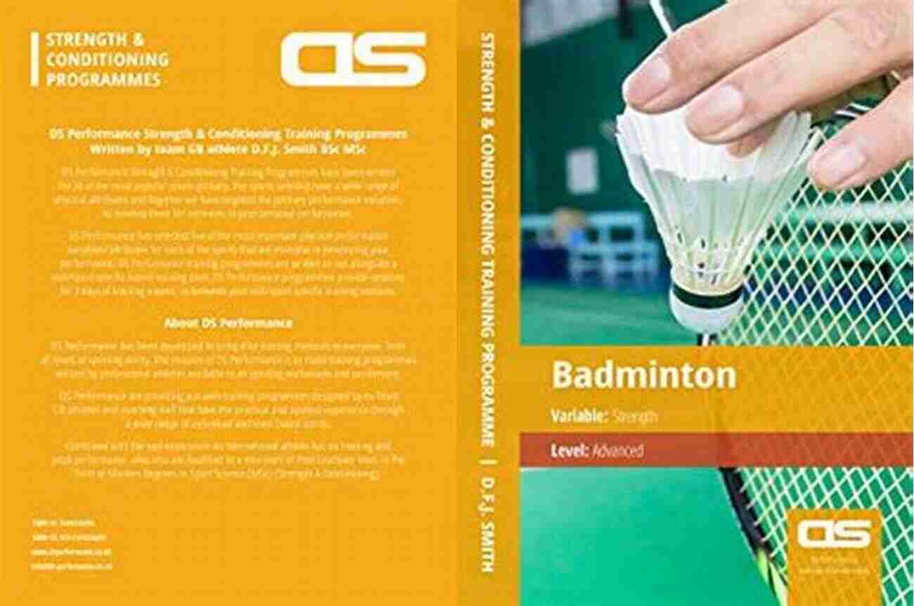 DS Performance Strength Conditioning Training Program For Badminton Variable DS Performance Strength Conditioning Training Program For Badminton Variable Stability Level Advanced