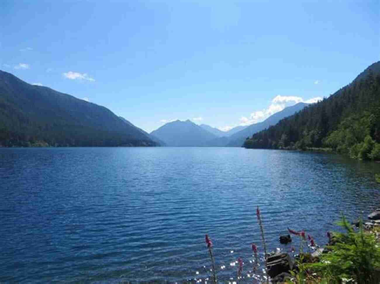 Enjoying The Serenity Of Lake Crescent With Stunning Mountain Backdrop The Best Of Olympic National Park