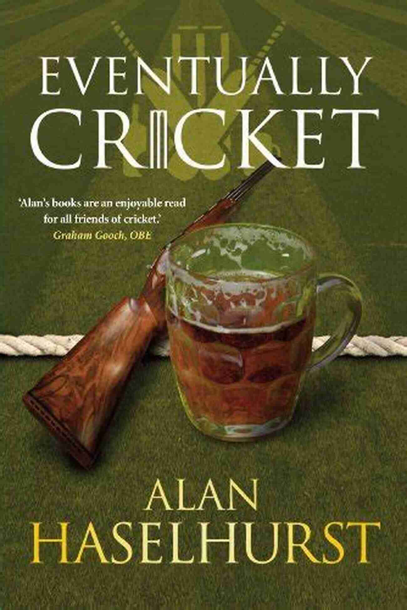 Eventually Cricket Alan Haselhurst In Action Eventually Cricket Alan Haselhurst