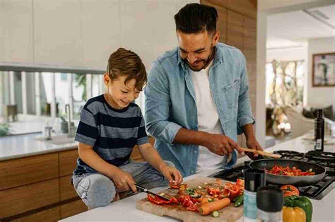 Father And Child Cooking Together In The Kitchen The Reading Promise: My Father And The We Shared