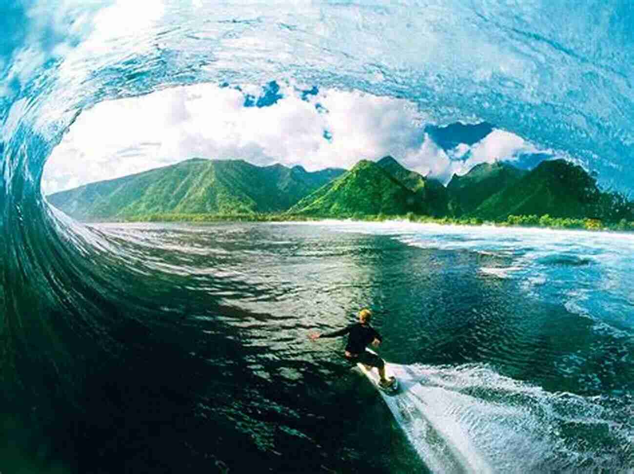 Hawaii Beach With Surfers Riding Waves And Beautiful Coastline The Best Beach Day Ever