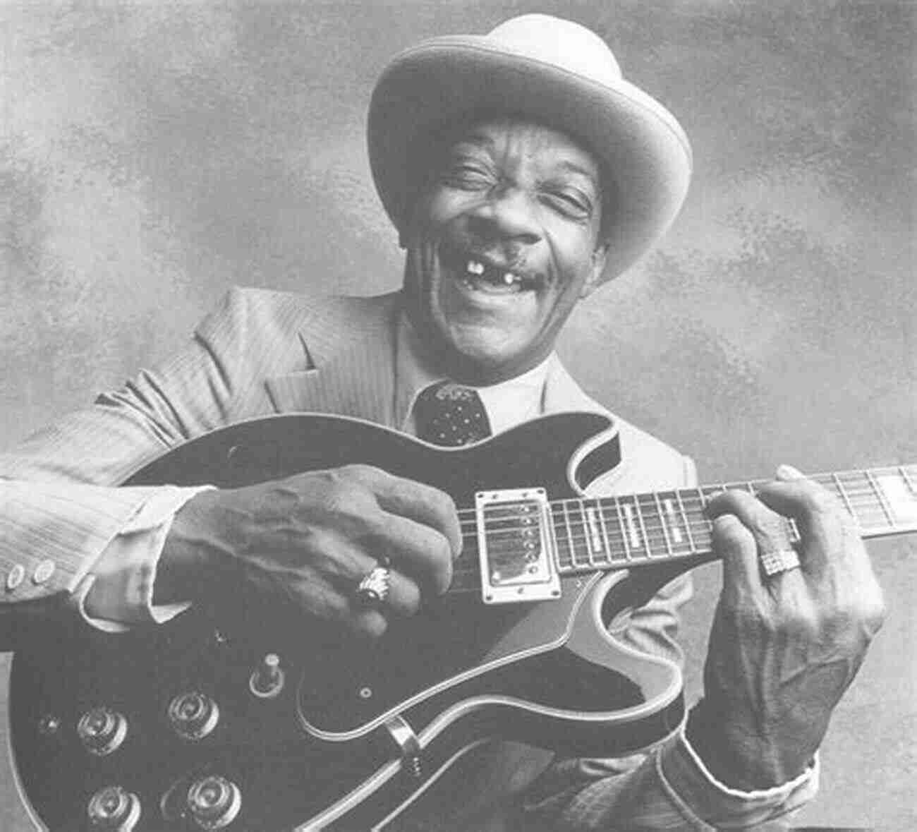 Hubert Sumlin, Blues Legend, Holding His Guitar With A Joyful Expression On His Face. Incurable Blues: The Troubles And Triumph Of Blues Legend Hubert Sumlin (Book): The Trouble And Triumph Of Blues Legend Hubert Sumlin