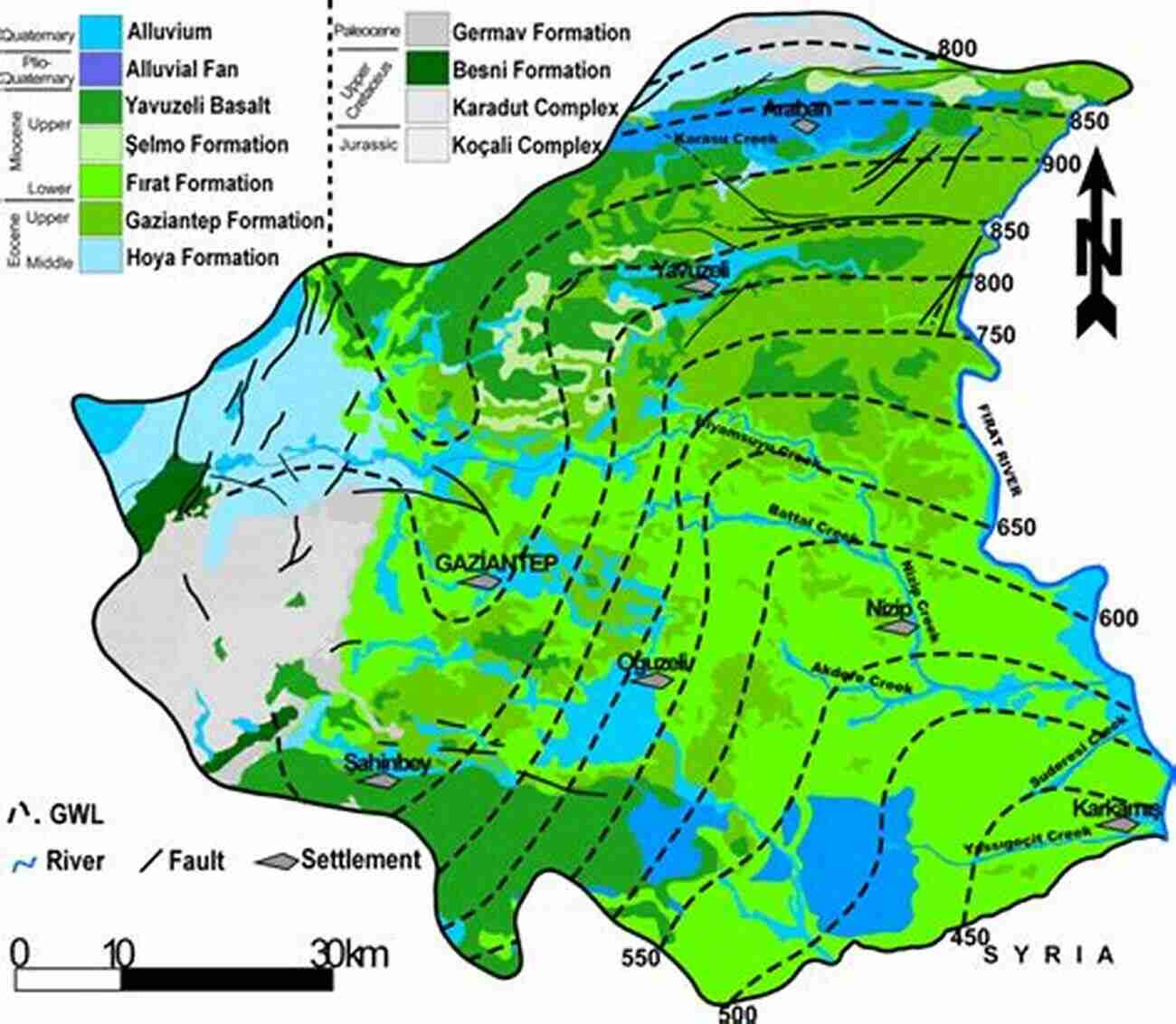 Identifying Rock Formations Field Hydrogeology (Geological Field Guide)