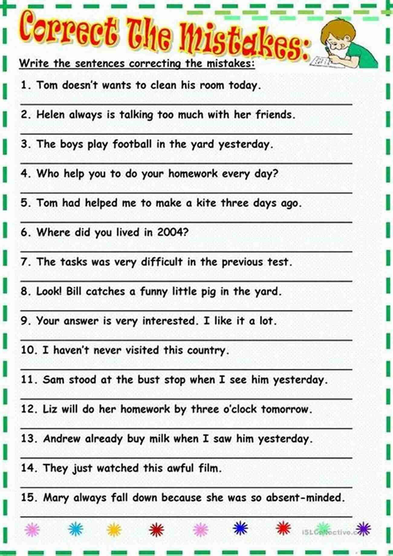 Identifying Sentence Errors Practice Questions SAT Writing: Identifying Sentence Errors Practice Questions 2 (Test Prep 5)