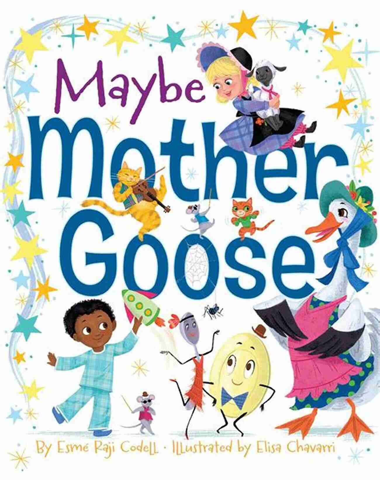 Illustration Of Maybe Mother Goose Characters By Elisa Chavarri Maybe Mother Goose Elisa Chavarri