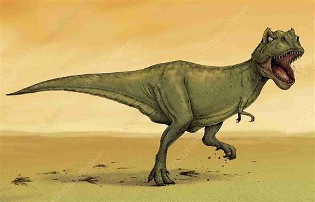 Illustration Of A Fierce Tyrannosaurus Rex Dinosaurs: And Other Prehistoric Creatures