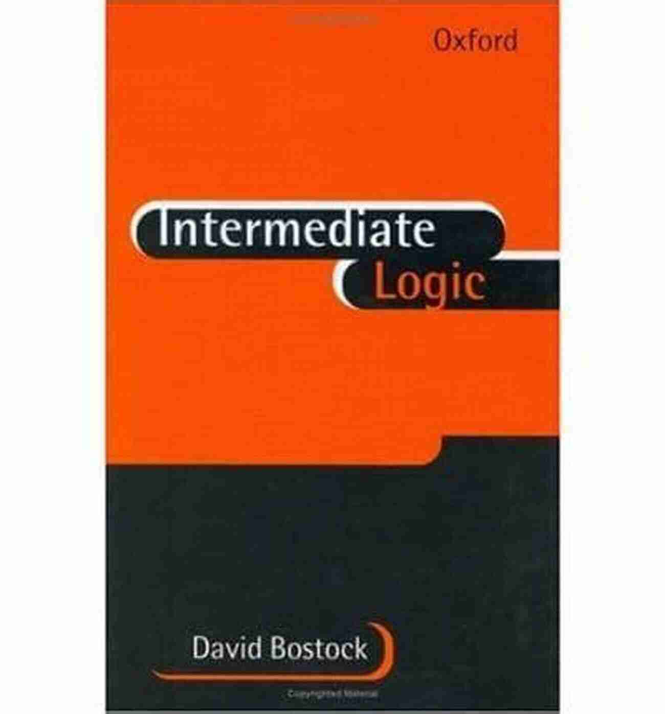 Intermediate Logic David Bostock