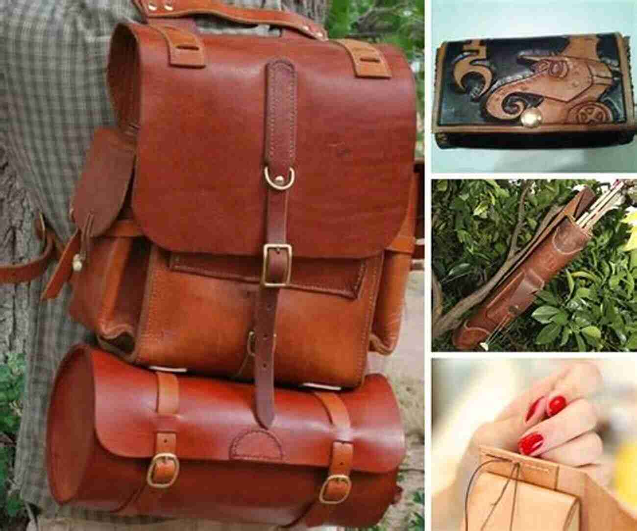 Leather Craft Handmade Leather Craft Projects: Mind Blowing Leather Craft Ideas With Detailed Instructions