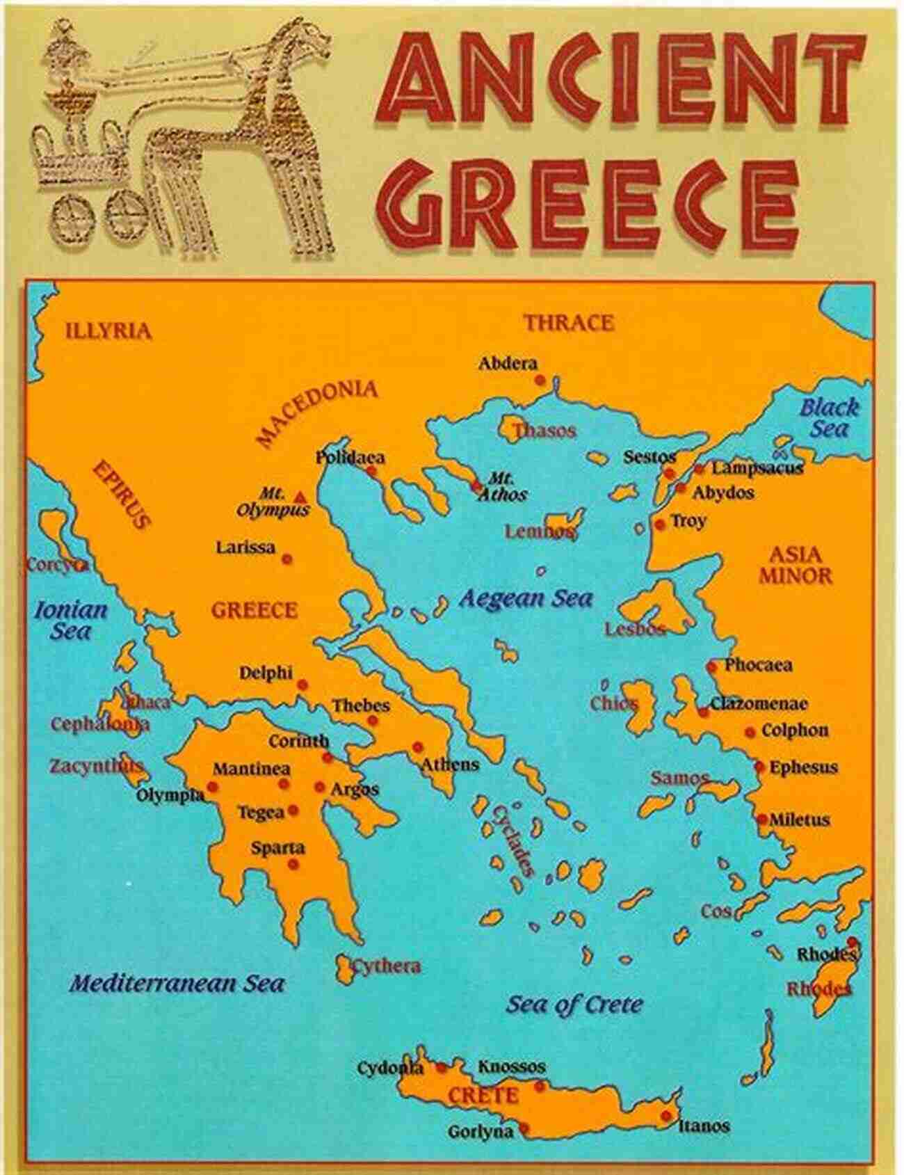 Map Of Ancient Greece A History Of Greece To The Death Of Alexander The Great (Volume I Of II) (Illustrated)