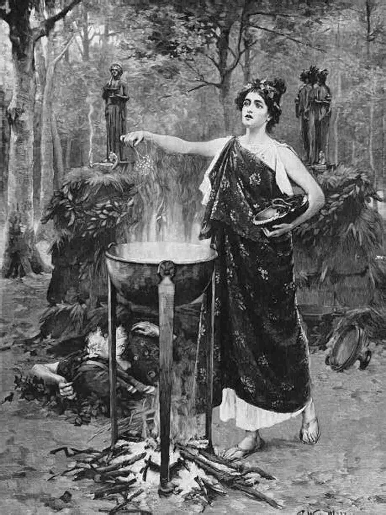 Medea Illustration The Sacrifice Medea Illustrated Euripides