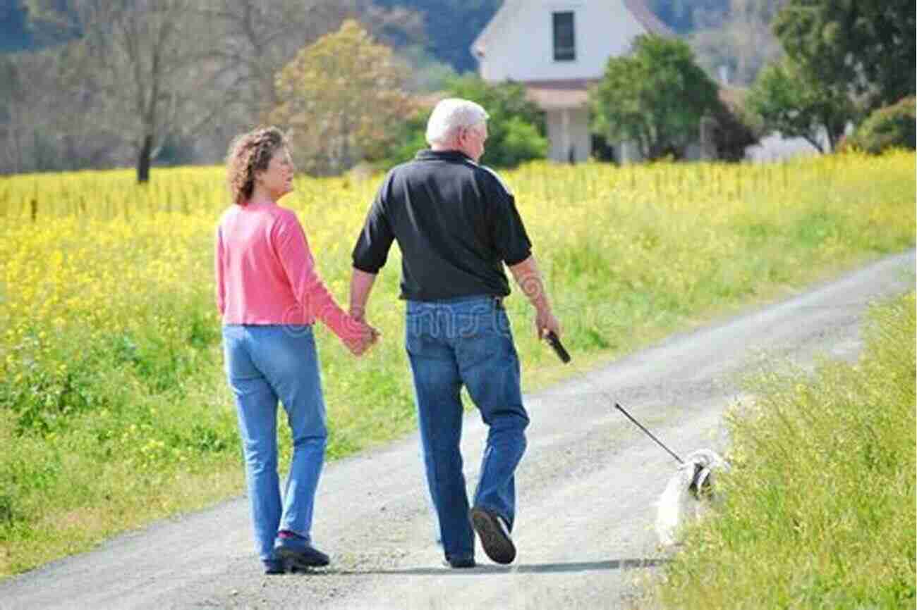 Old Dog Walking Along A Beautiful Country Road OLD DOGS An OLD ROADS (THREE CREEKS 6)