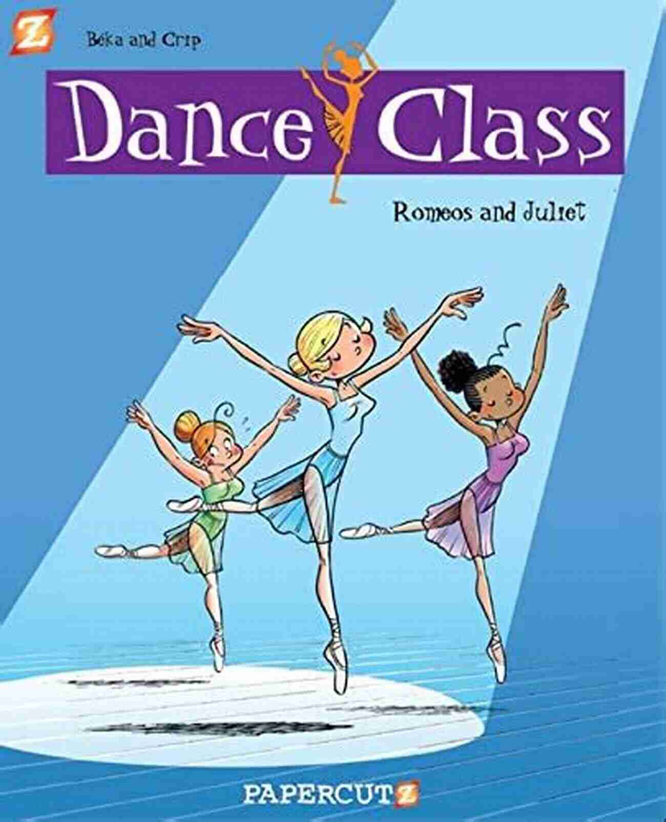 Romeos And Juliet Dance Class Graphic Novels Cover Illustration Dance Class #2: Romeos And Juliet (Dance Class Graphic Novels)