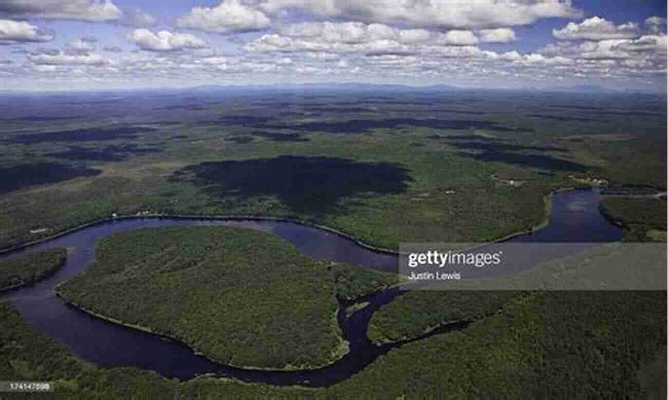 Scenic Views Of The James River Winding Through Lush Green Forests The River Where America Began: A Journey Along The James