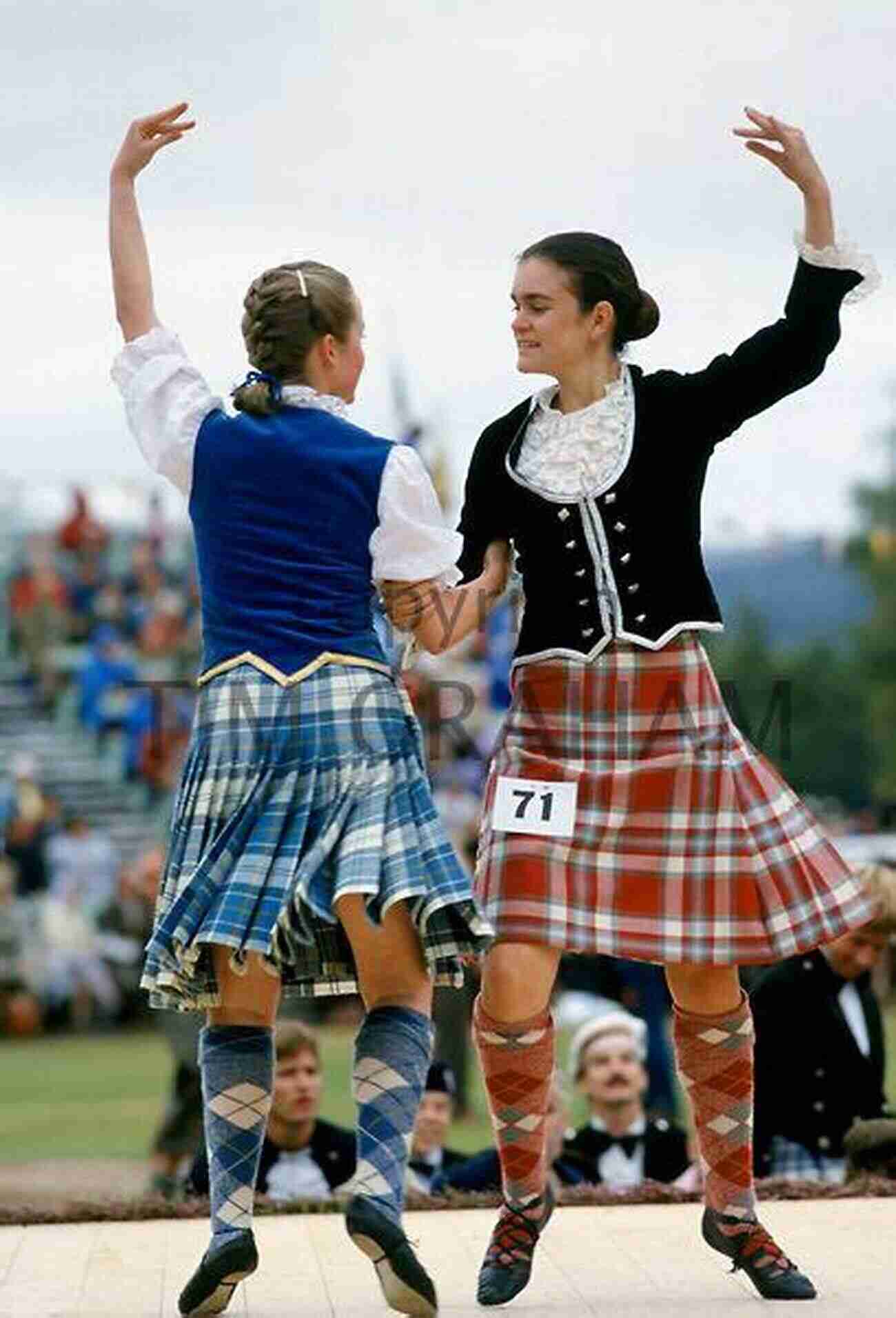 Scottish Country Dancers In Kilts SCOTTISH COUNTRY DANCES: STEPS MUSIC