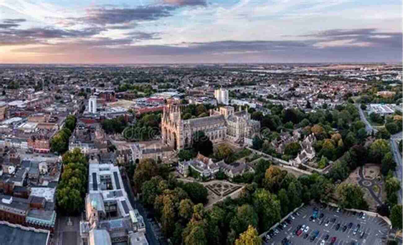 Sunset View Over The London Skyline, Peterborough Cathedral At Dusk, And The Beautiful Countryside Of Cambridgeshire COME WITH ME TO ENGLAND: LONDON + PETERBOROUGH CAMBRIDGESHIRE