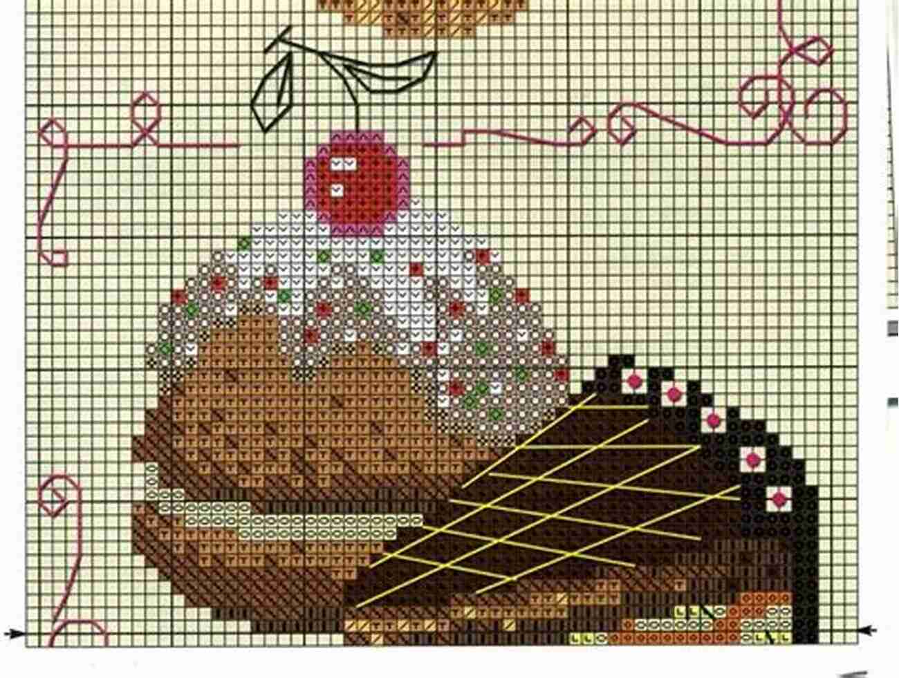 Sweet Treat Ornaments Cross Stitch Pattern Christmas Cookies Cross Stitch Patterns