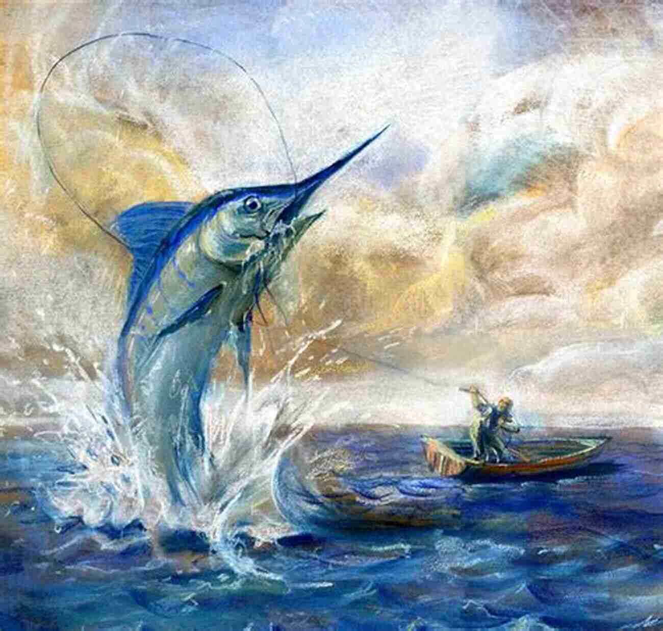 The Battle With The Marlin Fish Rap: FISHING AND HUNTING STORIES