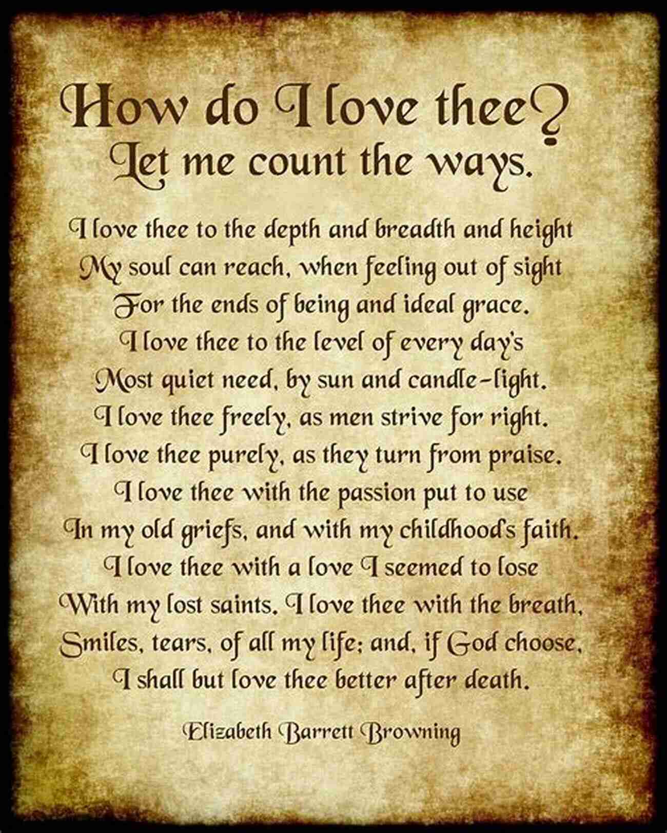 The Most Beautiful Love Poems How Do I Love Thee? The Most Beautiful Love Poems: The Soul S Pleasures