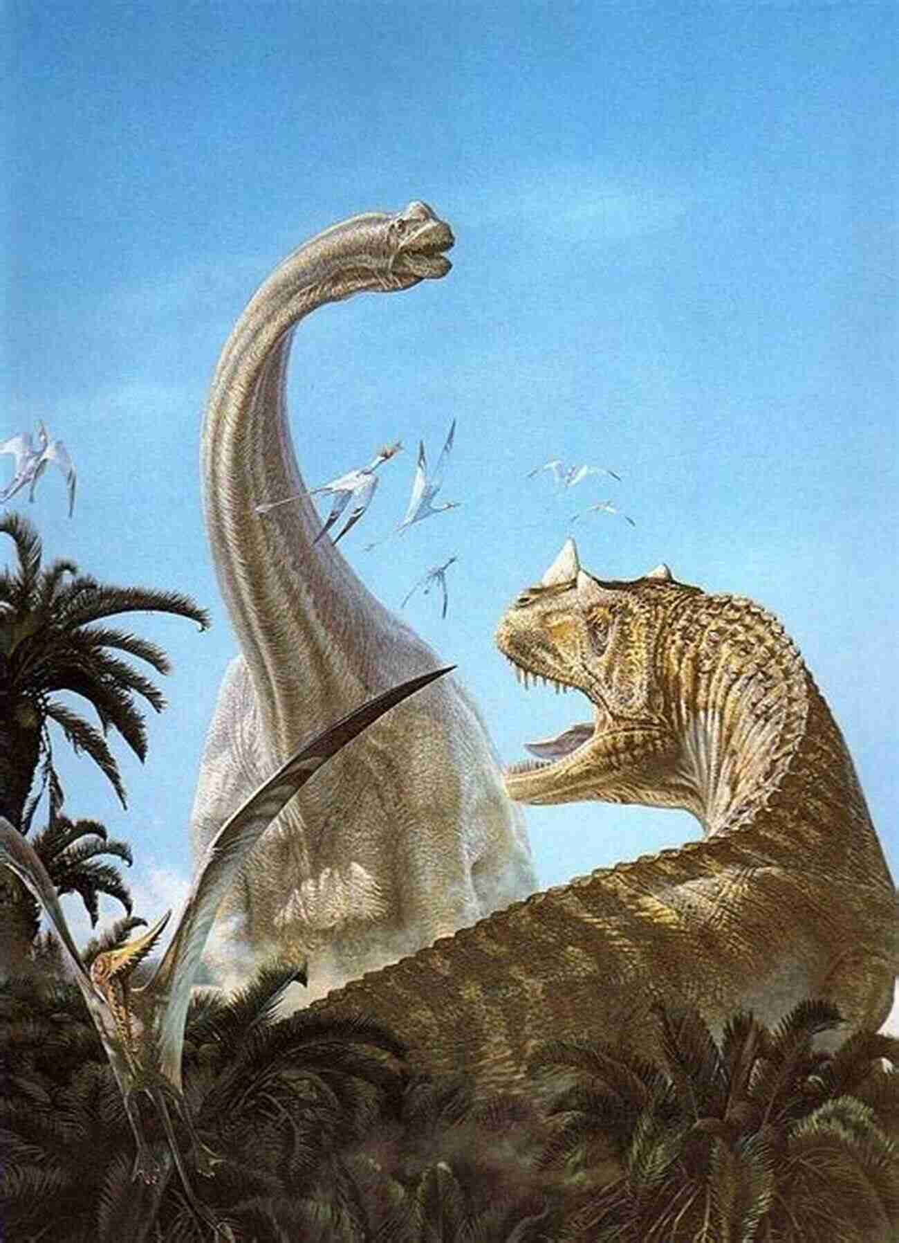 The Majestic Brachiosaurus Towering Above The Trees Dinosaurs: And Other Prehistoric Creatures