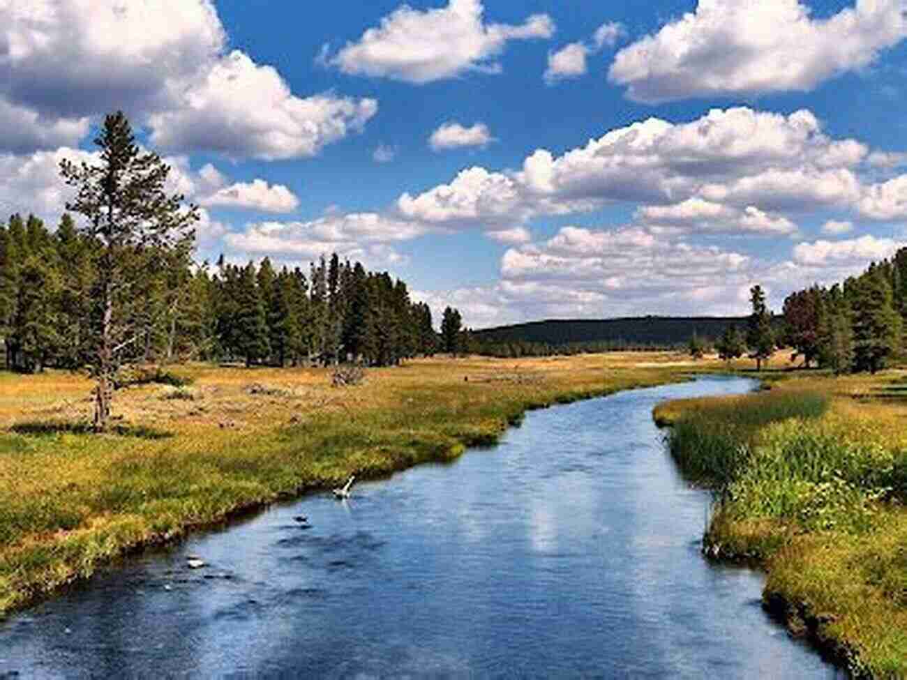 The Peaceful River Flowing Through Port William, Symbolizing The Tranquil And Slow Paced Life Of The Town Remembering: A Novel (Port William)