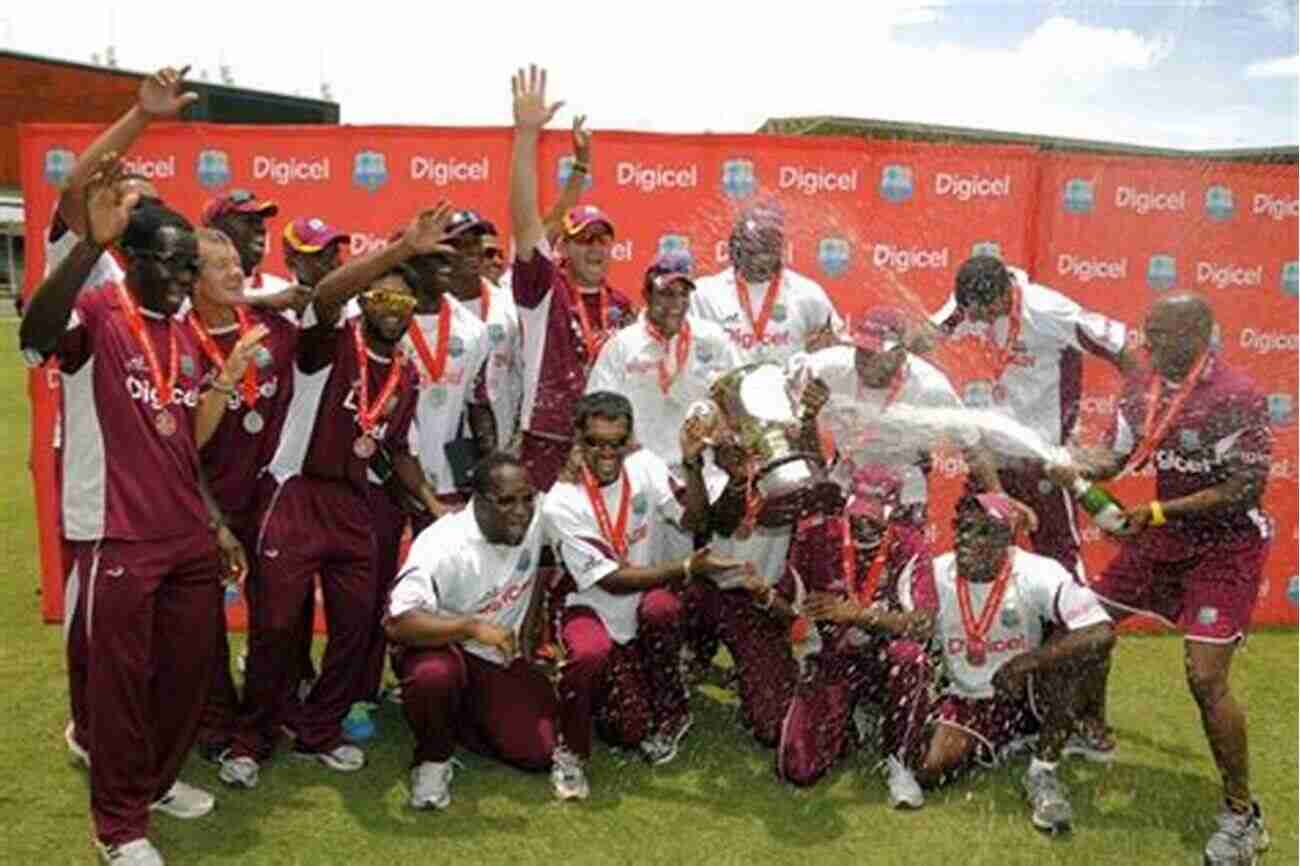 West Indies Cricket Team Celebrating Victory At Lord Alan Ross West Indies At Lord S Alan Ross