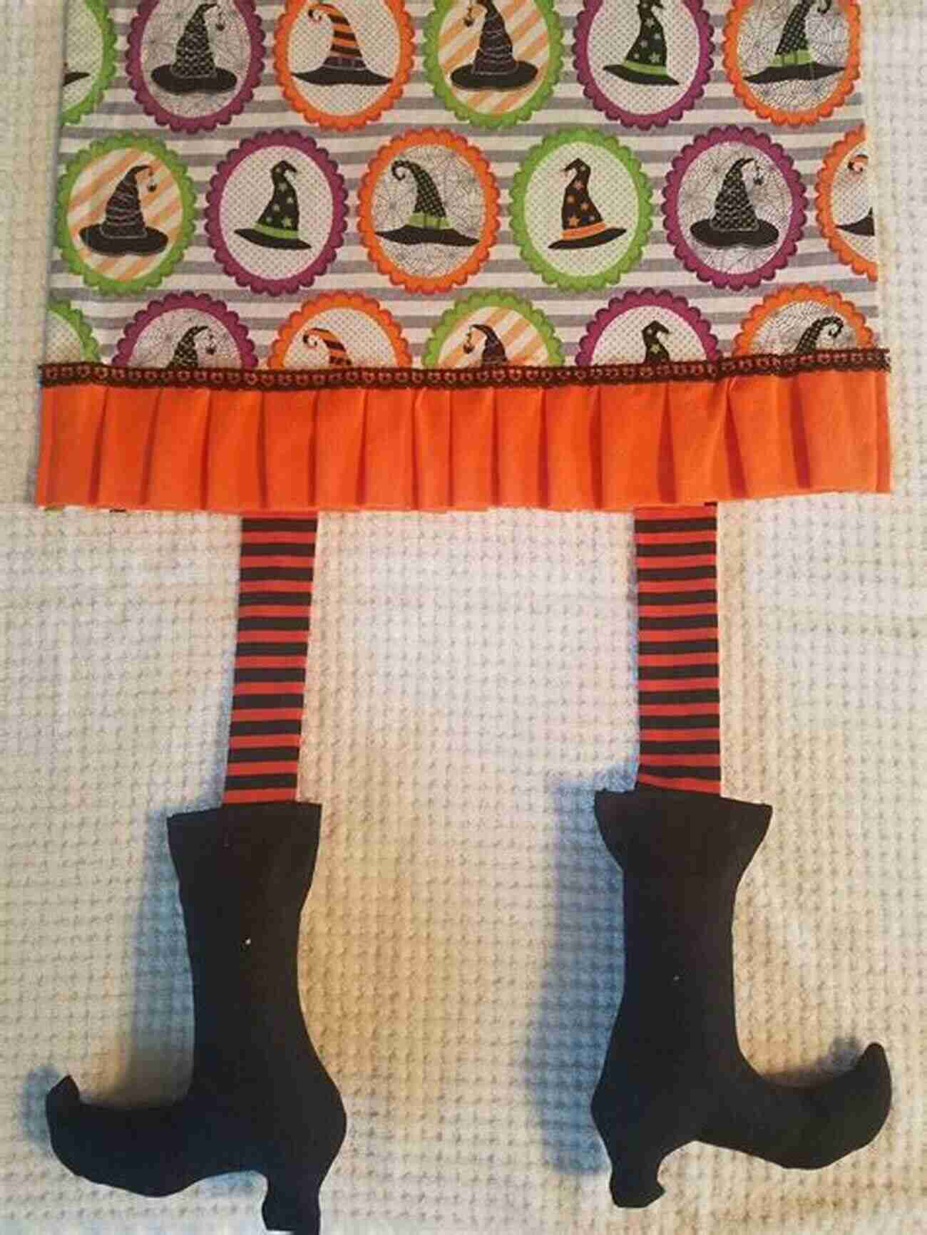 Witch Table Runner Make Your Dining Table Bewitching With This Crochet Table Runner! Amigurumi Witch Projects: Easy Crochet Witch Patterns For Halloween