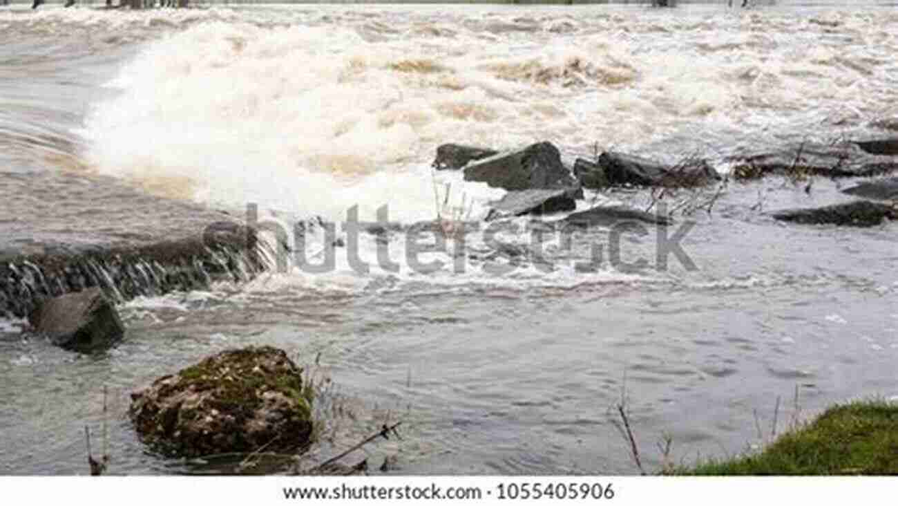 Image Of A Vast, Turbulent Flood Engulfing A Green Valley The Valley And The Flood