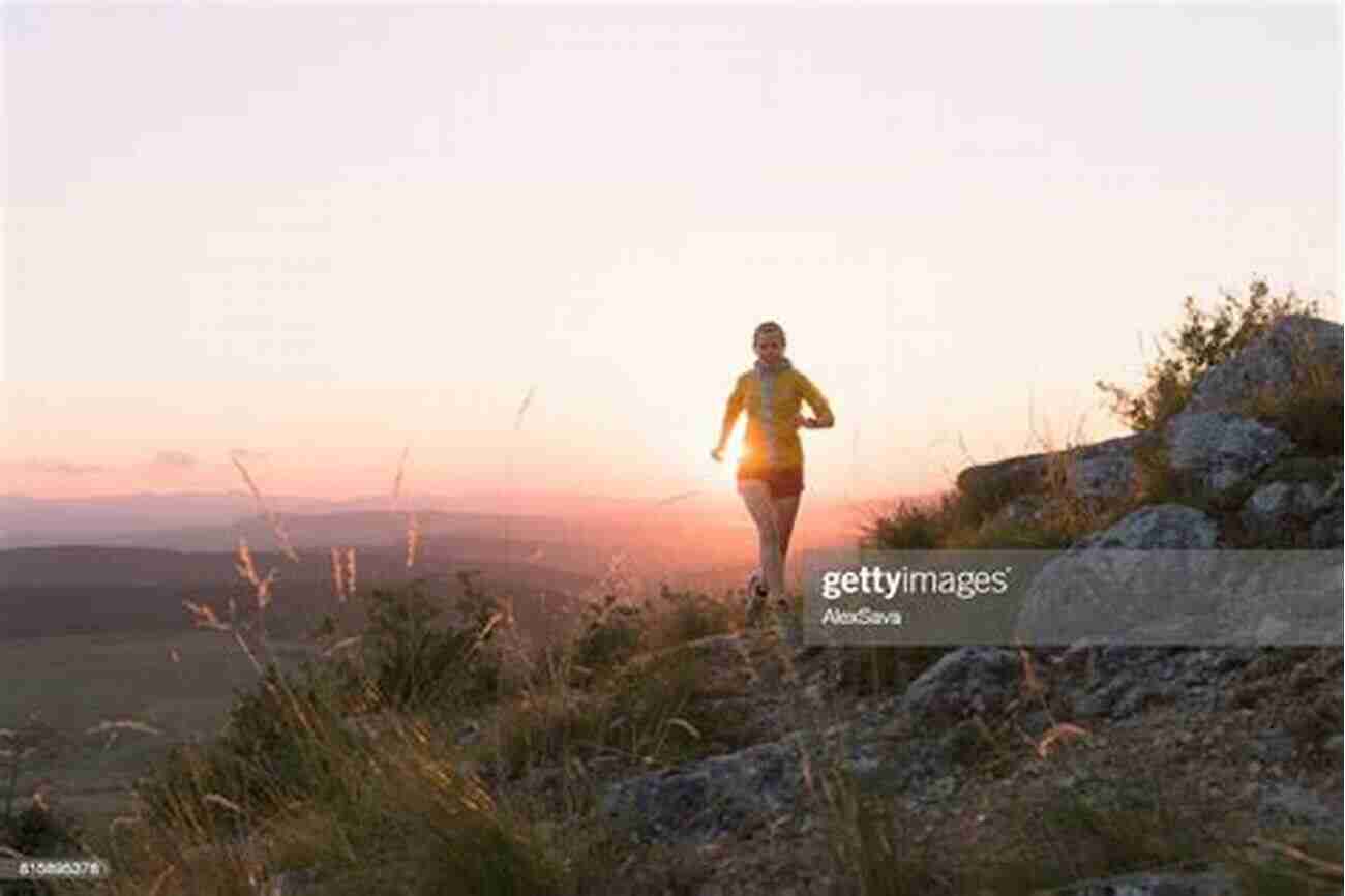 Woman Running In A Scenic Trail During Sunset I WANT TO RUN: The Olympic Developmental Training And Nutritional Guide For Young Teen Track Runners Ages 10 To 18