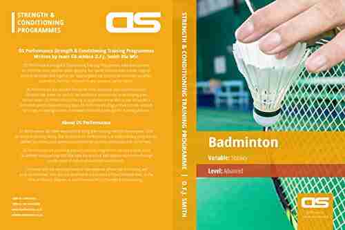 DS Performance Strength Conditioning Training Program for Badminton Variable Stability Level Advanced