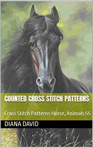 Counted Cross Stitch Patterns: Cross Stitch Patterns Horse Animals 55