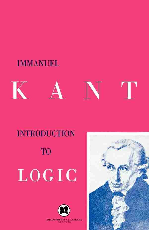 Introduction To Logic Immanuel Kant