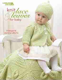 Knit Lace Leaves For Baby